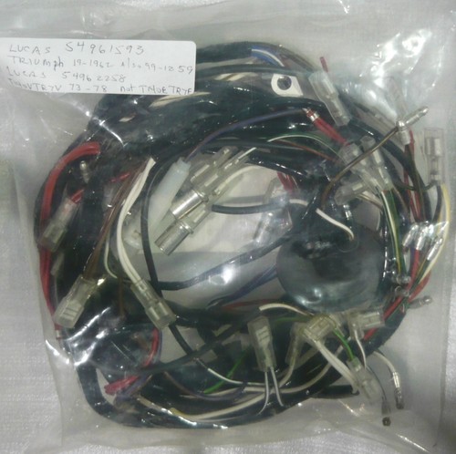 New wire harness triumph - -,