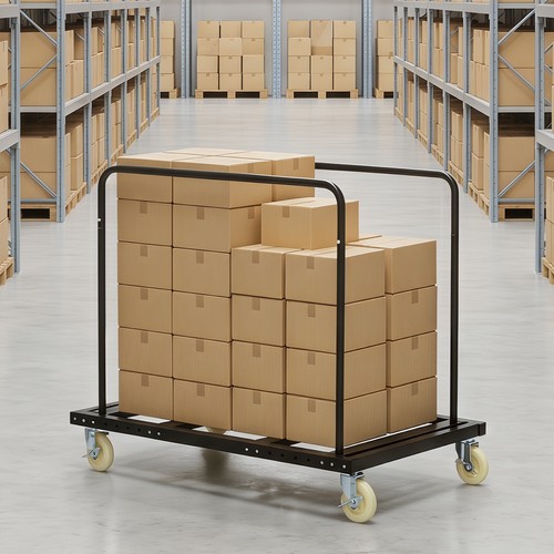 Folding table cart heavy - table, duty