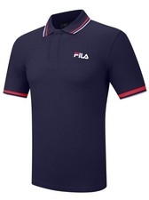 FILA Mens Navy Bowey Graphic