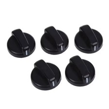 5pcs Universal Gas Cooker Hob Oven Control Knobs 8mm Replacement UK
