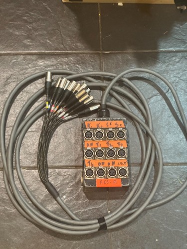 12ch multicore xlr - 6m,