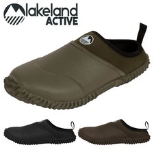 Lakeland Active Men's Appleby Garden Clogs Memory Foam Neoprene Wellie Shoe