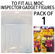 Single Protective Case For MOC Inspector Gadget Figures - AFTWWE WWE WWF