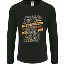 Low Rider Classic Chopper Biker Motorcycle Mens Long Sleeve T-Shirt
