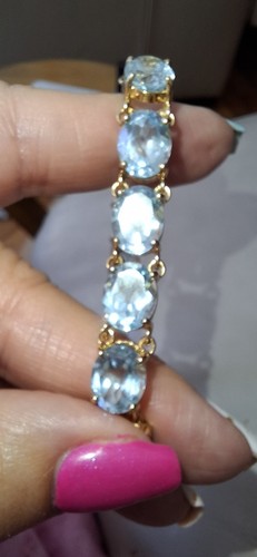Swiss blue topaz heavy - swiss, 9ct