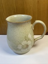 Vintage Denby Stoneware “Daybreak” Milk Jug. Excellent Condition.  11cm