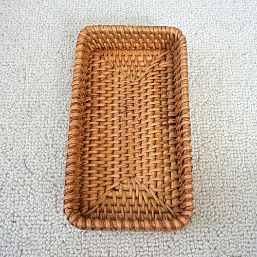 Rectangular woven rattan - rectangular,
