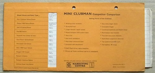 Mini clubman car salesman - mini, salesman's