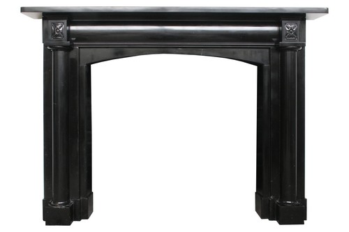 Antique regency fireplace - antique,