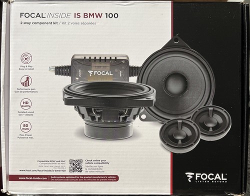 Focal bmw 100 - inside, series