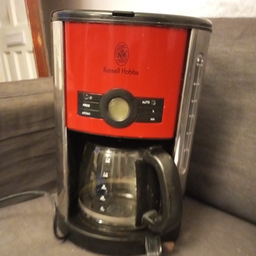 Russell hobbs red coffee - hobbs,