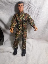 Hasbro 1993 Action Man Pilot Combination with Flock Hair Vintage Clothed,  Boots