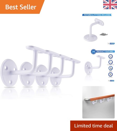 Set white handrail - of,