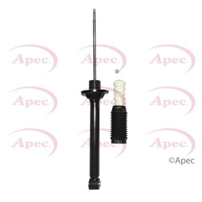 Rear axle shock absorber - axle, strut
