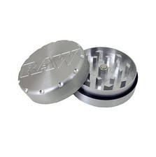 RAW Rolling Papers Super Shredder 2 Part 50mm Grinder Aircraft Grade Aluminium