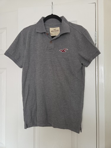 Mens grey polo top small - grey,