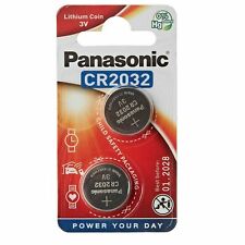 CR2032 Panasonic x2  Lithium Coin Cell 3V Battery Car Key Fobs Toys Remote