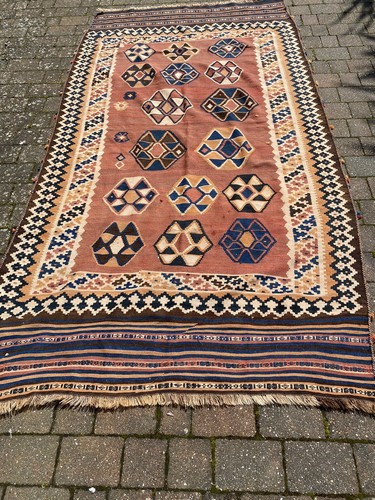 Antique qashqai kilim - qashqai,