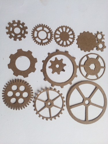 Cogs and gears in - (set,