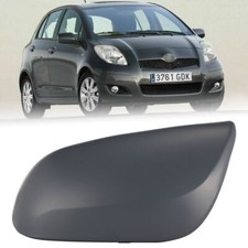 FOR TOYOTA YARIS DOOR WING MIRROR COVER PRIMED NEW RIGHT DRIVER SIDE 2006-2011