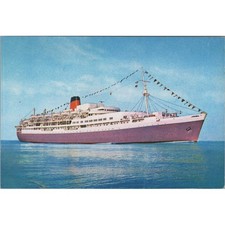 Postcard S.S. Reina Del Mar