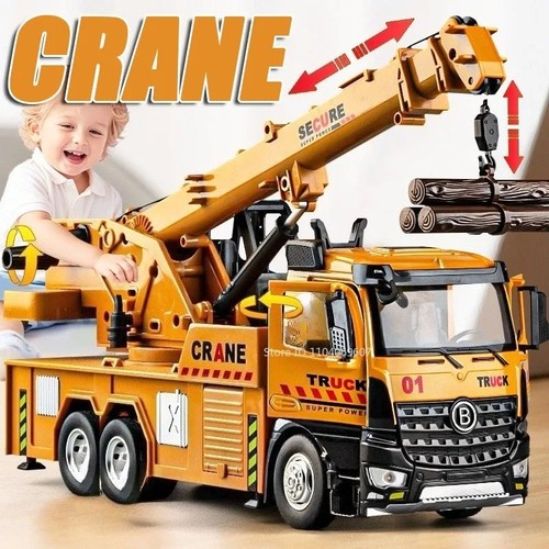 Crane work truck - work, toys