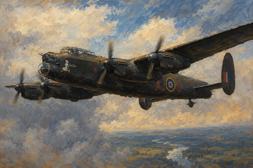 Lancaster bomber aircraft - lancaster,