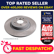 2x Brake Discs Pair Solid fits