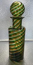 Vtg Spiral Murano Decanter