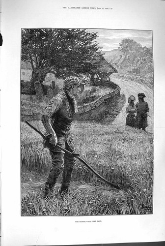 Original old antique print - original,