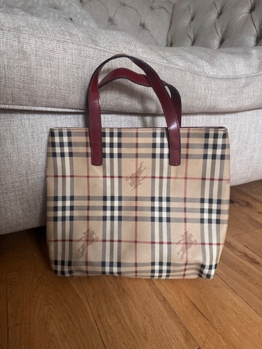 Vintage burberry haymarket - vintage,