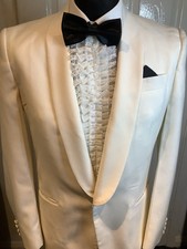 Mens white ivory tuxedo - /ivory,