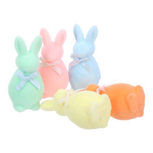 5pcs reusable easter bunny - easter,