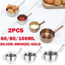 2x Mini Pot Frying Stainless