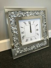 MIRROR CRUSHED DIAMOND SILVER