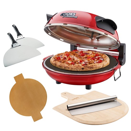 Electric pizza oven set - oven,