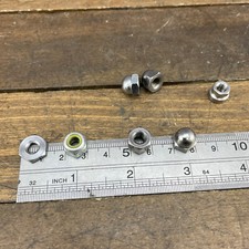 Vintage Dia Compe BRake Caliper Nut Cap Old School BMX 80s Parts Lot Nuts Lot