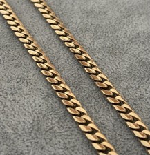 9ct Gold Heavy Curb Chain 20.5inch 38g