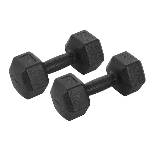 Hex dumbbells 10kg - hex, 7.5/10kg