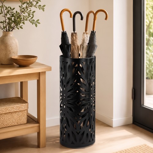 Metal umbrella stand - metal, stand,umbrella