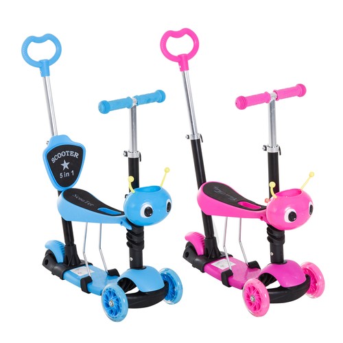 Kids kick scooter - 5-in-1,