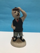 West Highland Terrier - Golfer