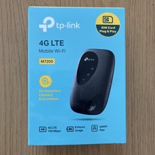 TP-Link M7200 Portable Unlocked 4G Mobile LTE MiFi Wifi Router - New & Sealed
