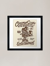 Cinema Scope Framed Art Print
