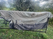 Weatherbeeta Taka Turnout 6’6 Great Heavy Rug Neck Strap Needs Attention