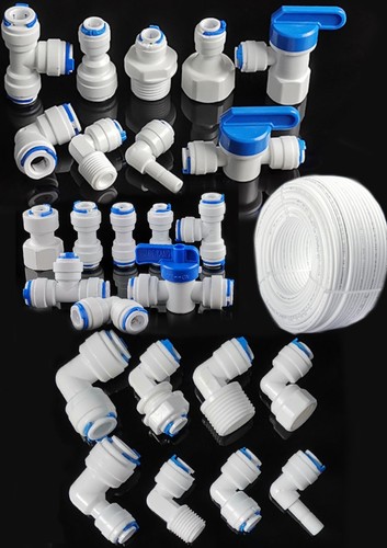 Push fit pipe - push, fittings