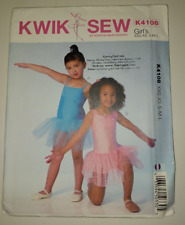 Kwik Sew K4108 Girls' Leotard-