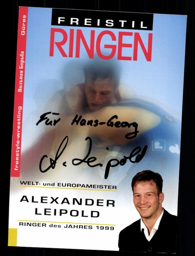 Alexander leipold autograph - alexander,
