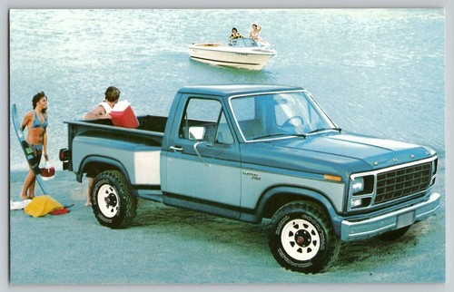 1980 two tone blue ford - two,