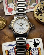 2000s Titoni two-tone white dial watch ref 83974, ETA 2824-2, sapphire crystal